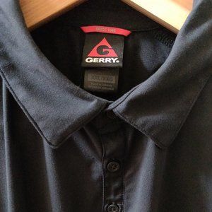 Gerry XXL black Quick Dry golf polo